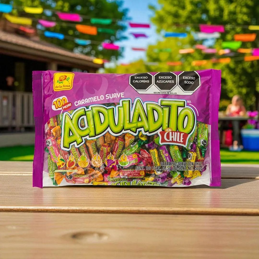 Bolsa de caramelos surtidos Aciduladito con chile